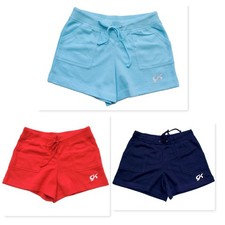 GK Elite Youth Girls Mini Bar Gymnastics Dance Shorts with Drawstring  Pockets