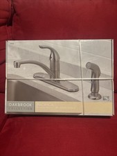 Oakbrook Collection Pacifica One Handle Brushed Nickel Pull-Out Kitchen Faucet