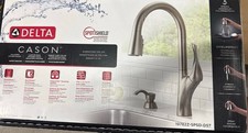 Delta Cason 19782Z-SPSD-DST Stainless Steel Pull Down Kitchen Faucet New In Box
