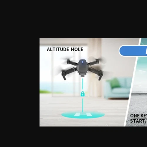 1080P HD Dual Camera E99Pro Drone & Altitude Hold Beginner Friendly Long Battery - Image 4 of 4