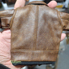 Military Man Brown Jacket For 12" Action Figure 1/6 Soldier