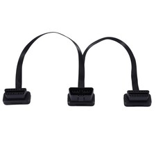 OBDII Extension Dual Connector Y Splitter OBD2 16PIN Male to Female2389