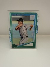 2025 Donruss Baseball Noble Meyer Clearly Prospect Acetate Miami Marlins #110
