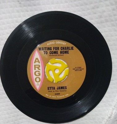 ETTA JAMES-SOMETHINGS GOT A HOLD ON ME/CHARLIE-VINYL 5.0, No Sleeve 
