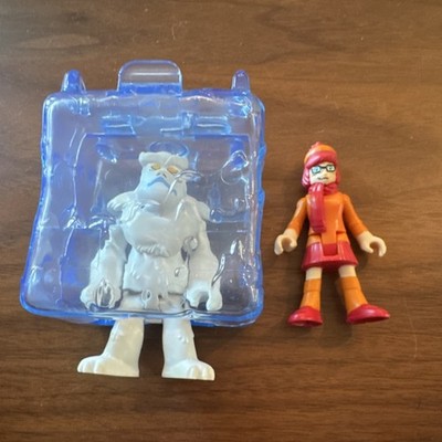 Imaginext Scooby-Doo Velma & Yeti Action Figures with Ice Block Accessory