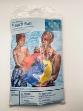 Beach Ball 24" Inflatable Swimming Pool Ball Park Fun Games Party Swim