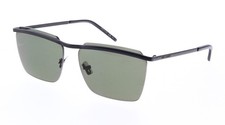Saint Laurent SL 243-006 Black Rectangle Sunglasses