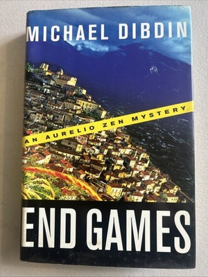 End Games Aurelio Zen By Michael Dibdin 2007 First Print First Edition Hardcover