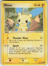 Minun 12/17 POP Series 1 Pokemon Heavily Played HP on eBay