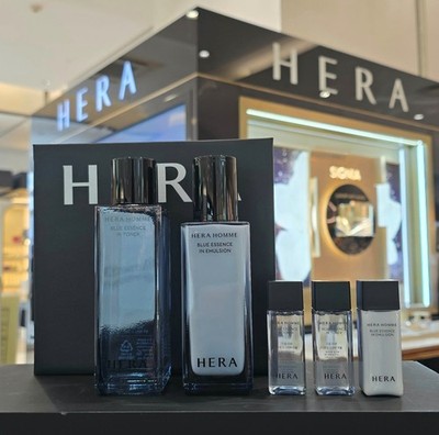 HERA Homme Blue Essence 2pcs Special Set | K-Beauty Men's Skincare Gift