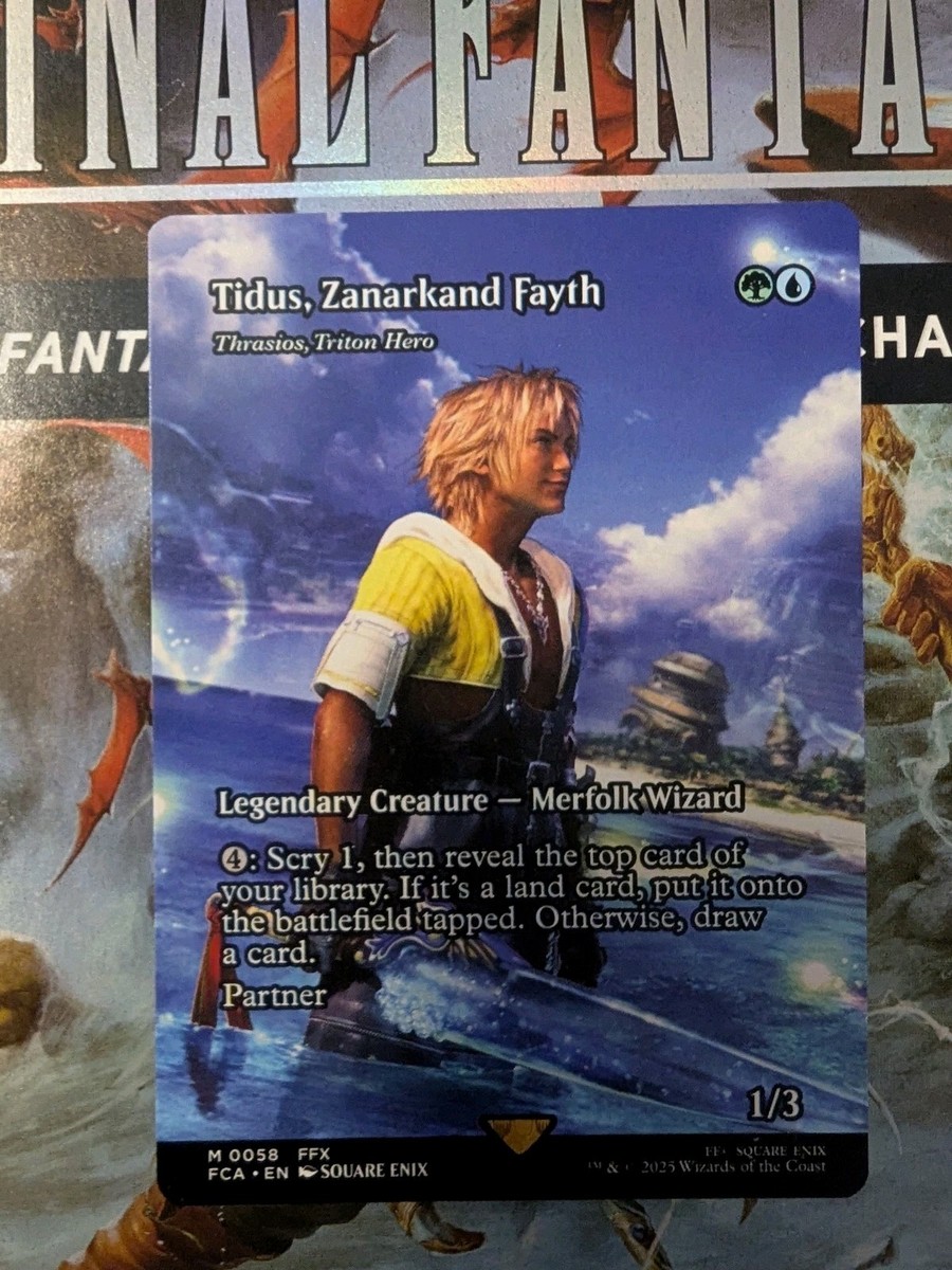 Tidus, Zanarkand Fayth - Thrasios, Triton Hero (Showcase) Final