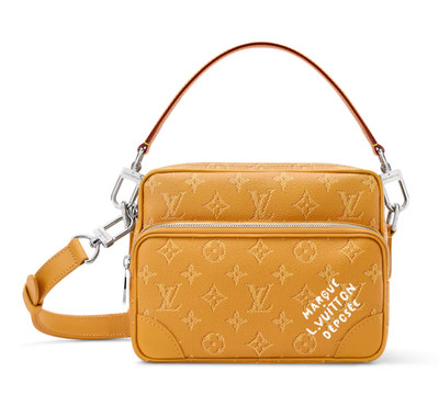 NEU Louis Vuitton Monogram Nil Schultertasche Gelb M27232 Authentisch LV