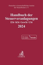 Handbuch der Steuerveranlagungen Deutsches Wi...