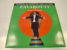 PAVAROTTI NESSUN DORMA  2 Track 7" Single plus Picture Sleeve