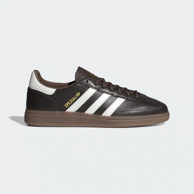 adidas Originals Handball Spezial in Dark Brown and White All Sizes Limited Stoc