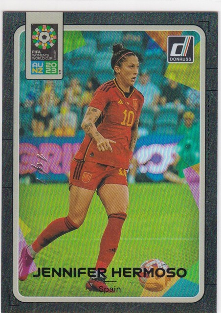 Jennifer Hermoso #1/1 BLACK 2023 Panini Donruss Women’s World Cup #217 SPAIN 1/1