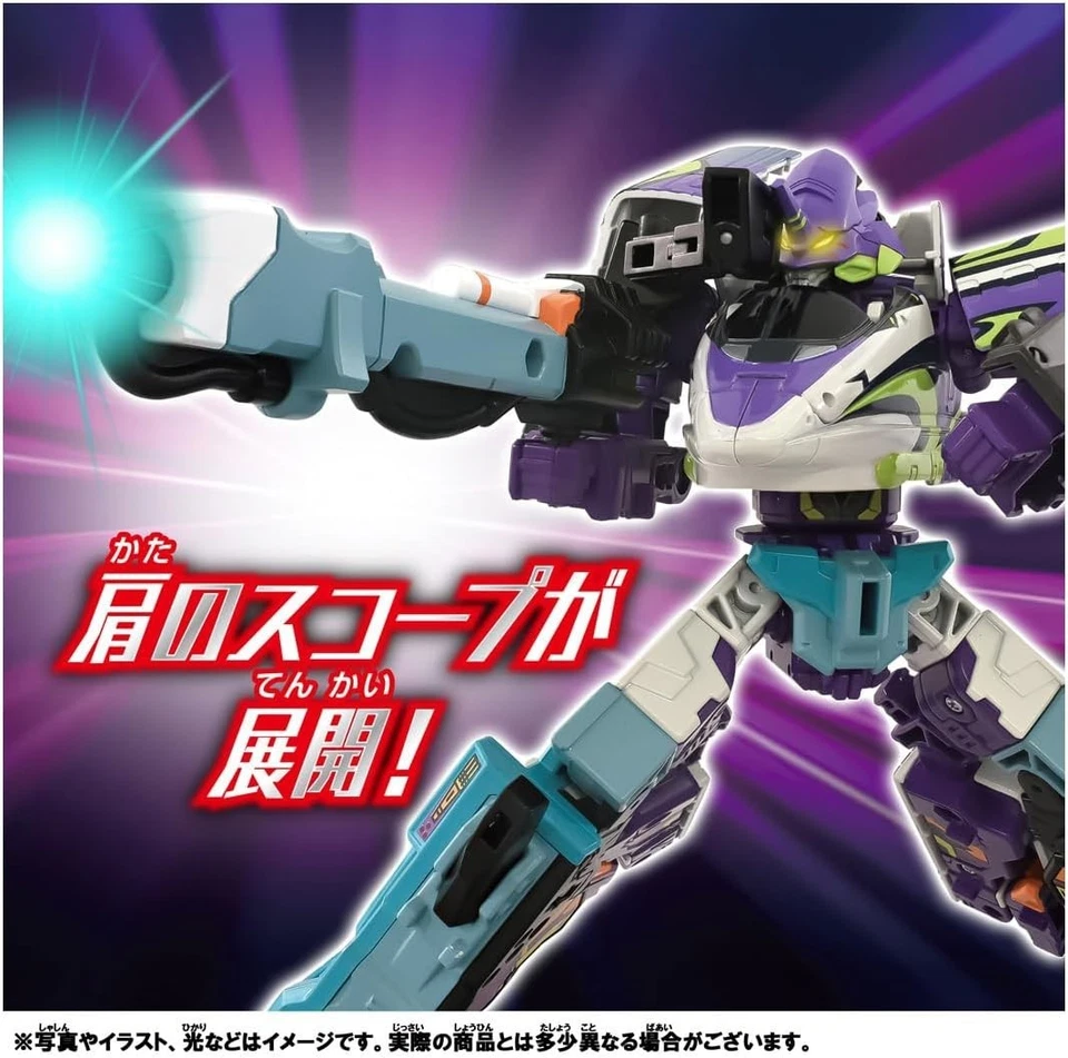 Plarail Shinkansen Transforming Robot Shinkalion 500 TYPE EVA Positron Form PSL - Image 4 of 4