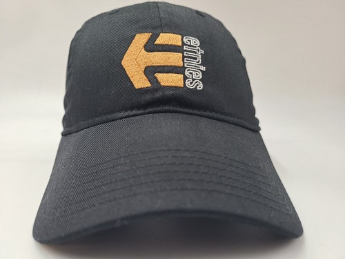 Etnies Built by Skateboarding Strapback Cappello Regolabile Berretto Skate Uomo Donna Nero - Foto 2 di 11