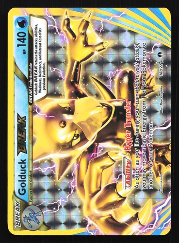 Golduck BREAK 18/122 BREAKpoint Ultra Rare Holo Pokemon Card