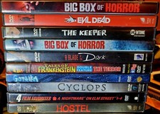 Vintage Monster/Horror Cult Movies DVD's Lot Of 10