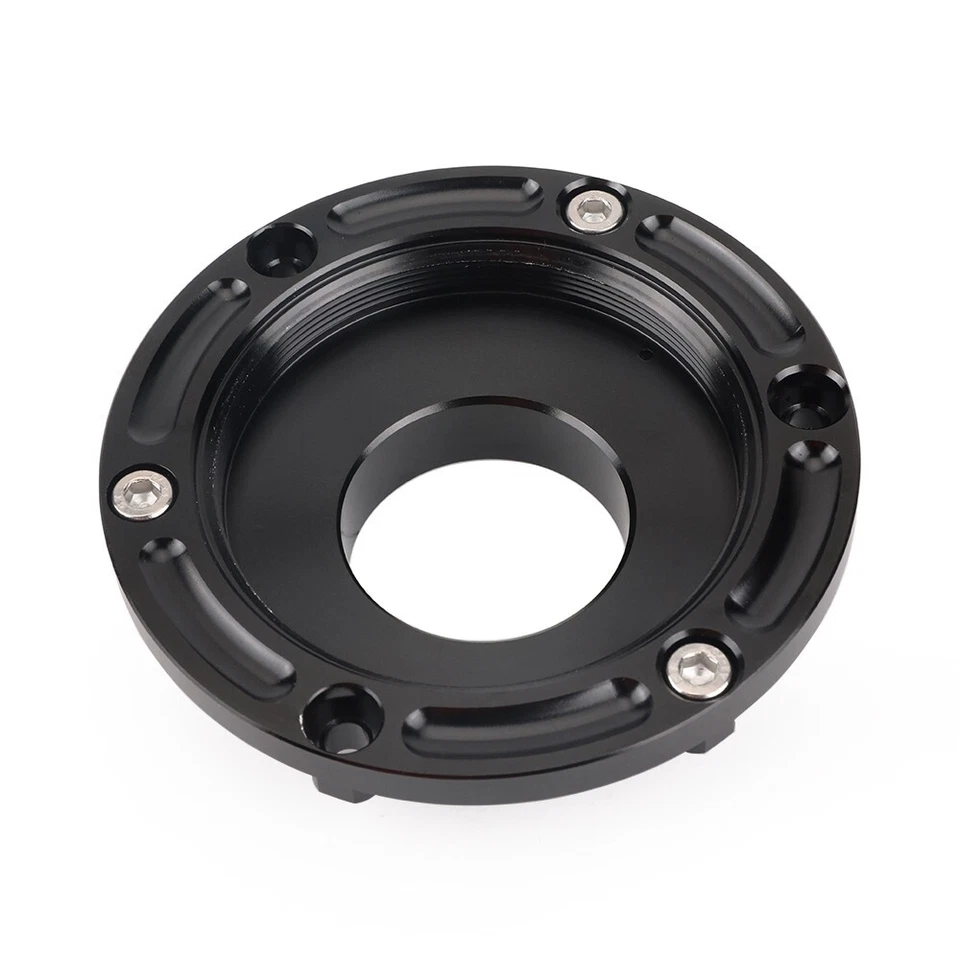 Cubierta de tapa de tanque de combustible de gasolina CNC para Triumph Daytona 675/R 955i Street Triple 675 r Foto 4 de 4