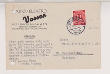 Gemeinsch.Ausg. Mi. 919 EF, Solingen/Wald - Bad Harzburg, 3.12.46
