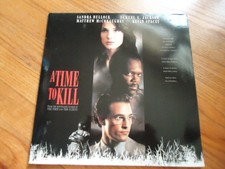 A Time To Kill Laser Disc Movie Starring Sandra Bullock Samuel L. Jackson