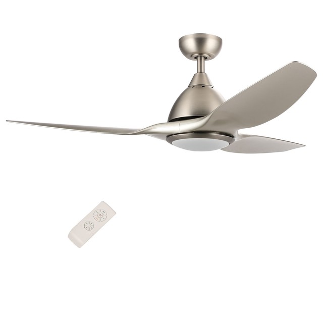Indoor Ceiling Fan 15w Led Light With Remote Control 2 3 4 5 6