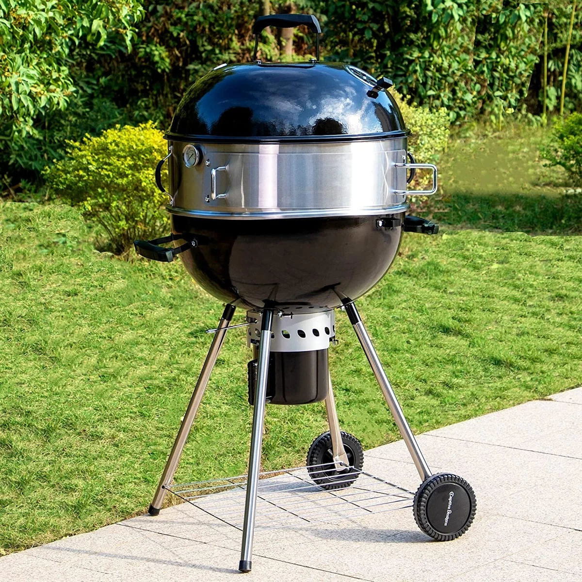 Outdoor BBQ Grill Barbecue Pit Patio Cooker