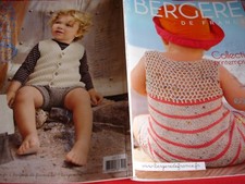 Bergère de France CATALOGUE TRICOT Bébé Enfants 30 modèles 0 à 12 + explications