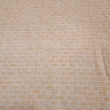 Quilting Naturals BTY Kensington Quilting Treasures Brown Tan Beige Brick