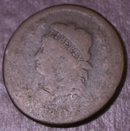 1808  Classic Head Large Cent About Good Weak Date................lot 4802 - Picture 1 of 2