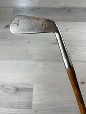 Antique Golf Club Lady Burke Mid Iron 3 Hickory Wood Shaft