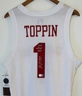 Obi Toppin Signed Dayton Flyers NCAA Retro Brand Authentic Jersey (BAS COA) #2