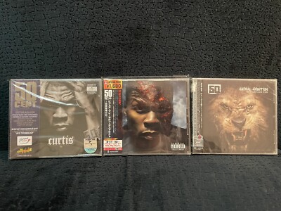 50 Cent Curtis Before I Self Destruct Animal Ambition CD Lot IMPORT OBI G Unit