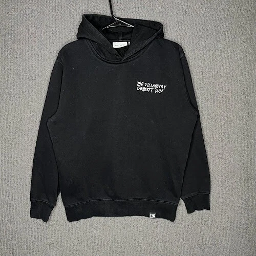 Carhartt WIP X TVC PARIS Hoodie Mens XSmall Black Graphic Print