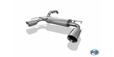 FOX Duplex Komplettanlage ab Kat. Opel Adam S 1.4l rechts links je 1x90mm scharf