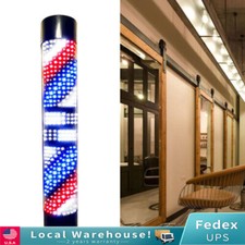 Waterproof LED Rotating Wall Light Barber Pole Salon Barber Pole Shop Sign Light