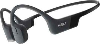Shokz OpenRun Bone Conduction Open Ear Endurance Headphones with Charge Cable