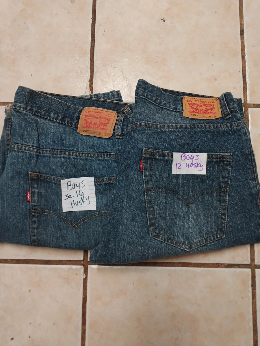 Levis 505 husky jeans top