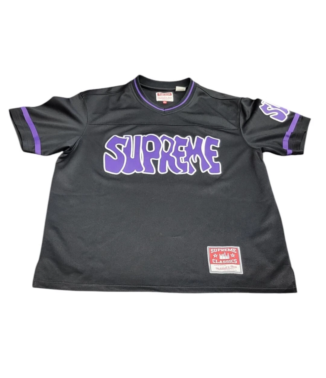 Maillot de football Supreme Mitchell & Ness taille L