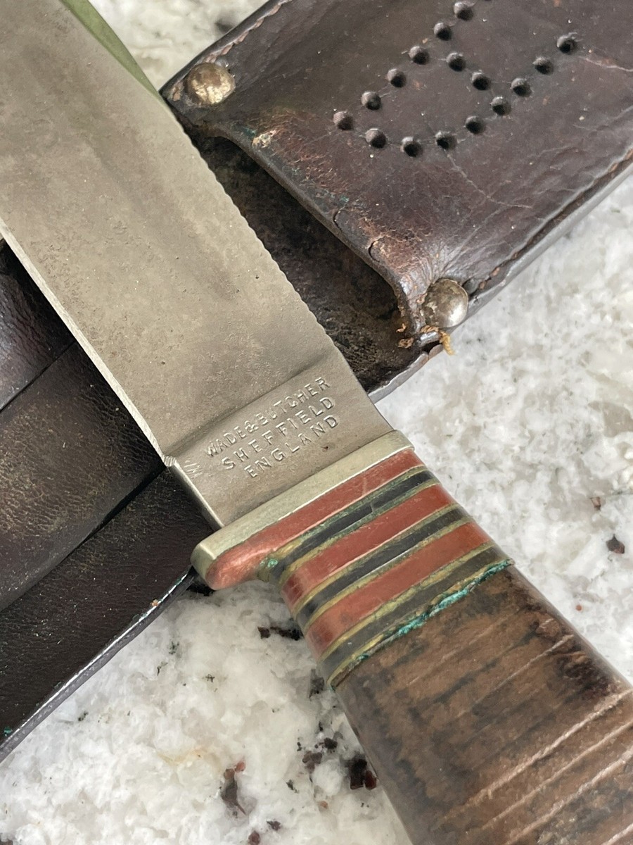 Vintage Original Wade & Butcher Sheffield England Hunting