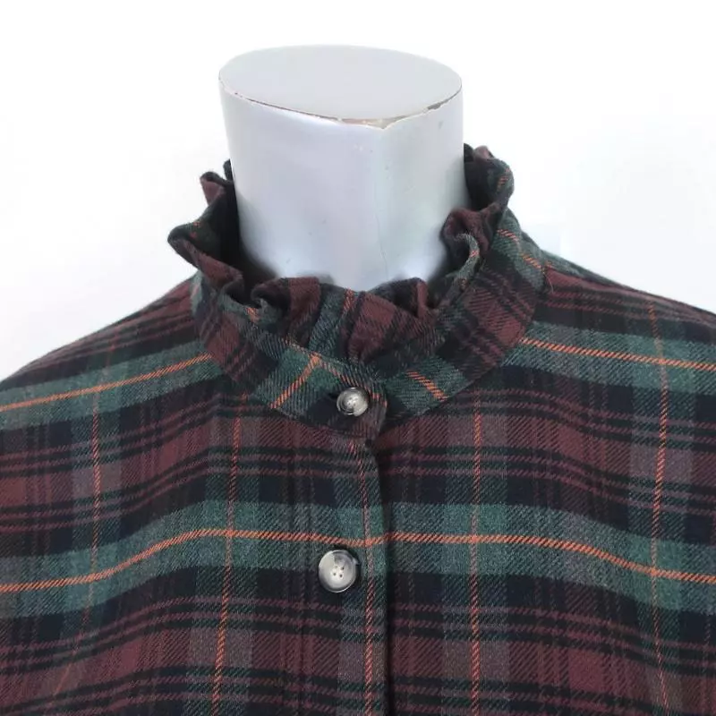 MARANT ÉTOILE Lony checked cotton-blend shirt - Pink