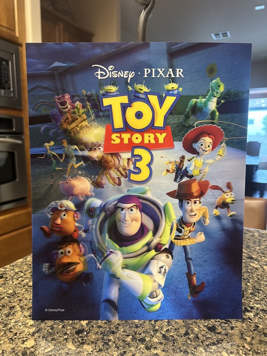 NEW DISNEY STORE TOY STORY 3 SPECIAL EDITION HOLOGRAPHIC