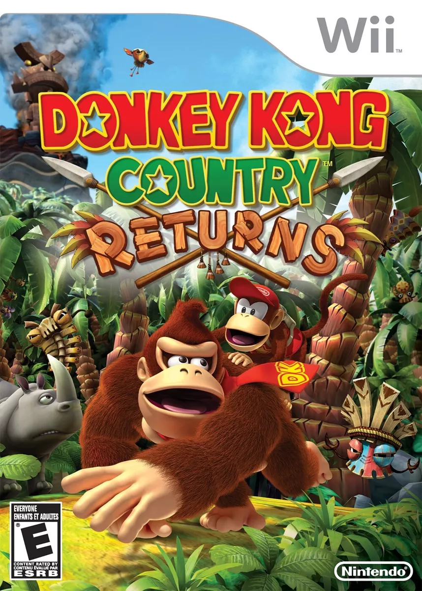 Jogo Donkey Kong Country Returns 3d - Nintendo 3ds