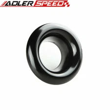 US SHIP 4" Inch Turbo Horn Adapter Cold Ram Air Intake Velocity Stack Black