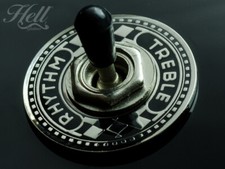 Diamante Toggle Switch Washer Ring Rhythm Treble. Les Paul, SG More