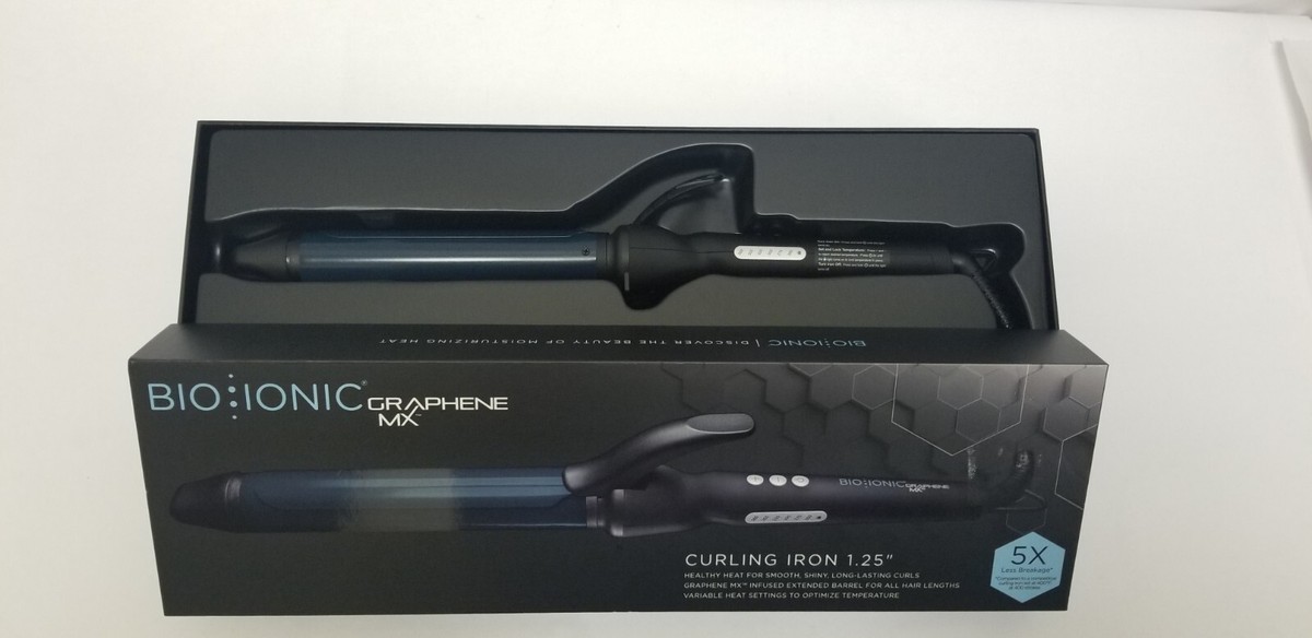 BIO IONIC Graphene MX Curling Iron | eBay