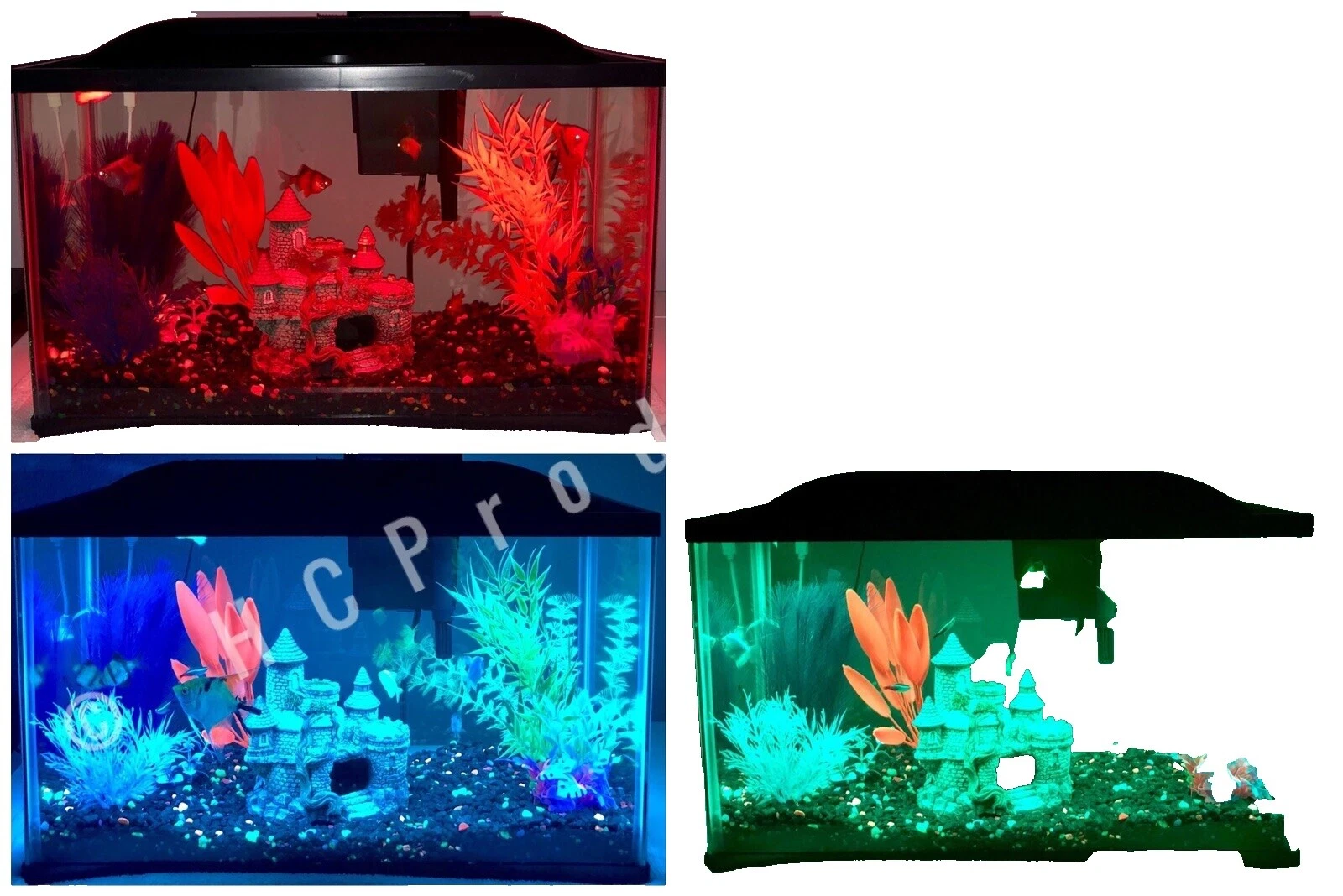 Tiras de acuario iluminación general