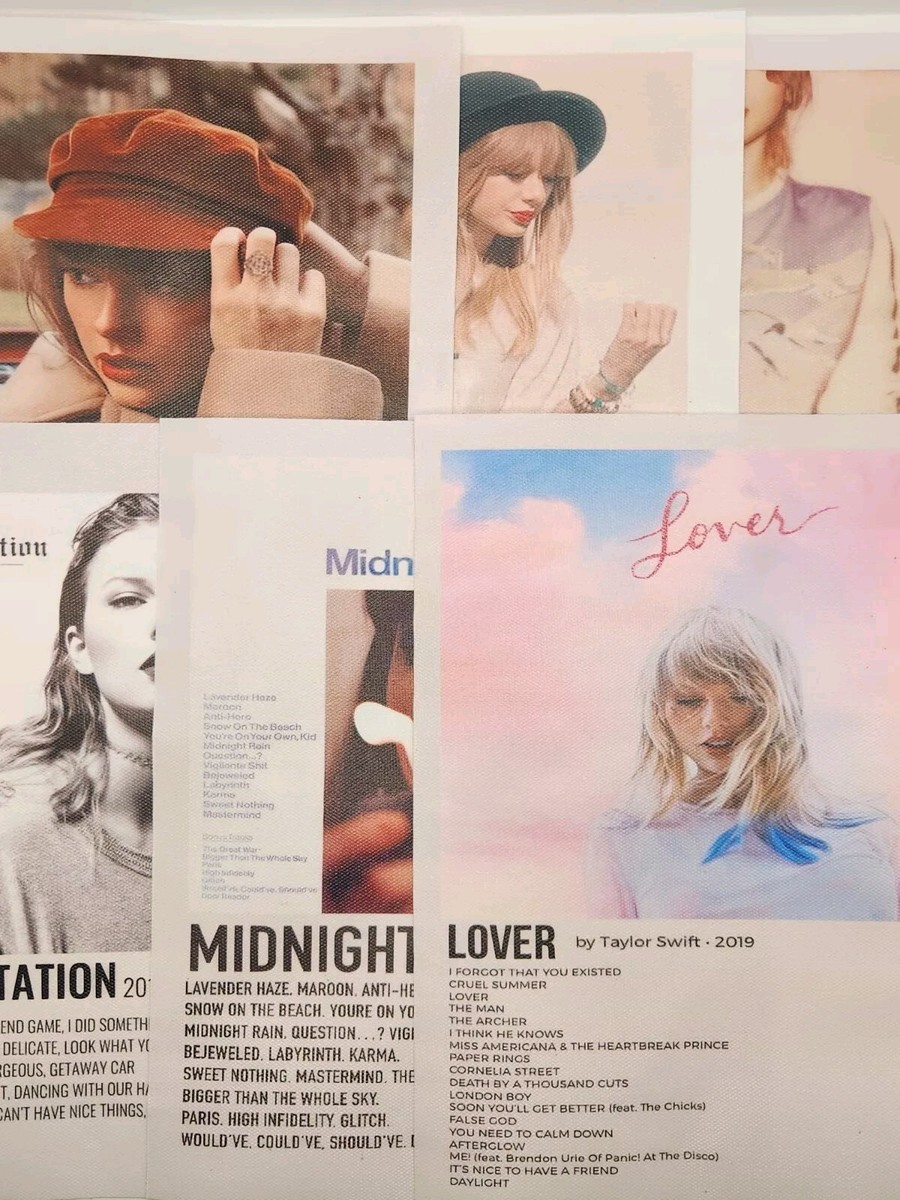 Set Of 6 Taylor Swift Album Cover Canvas Poster Print Unfamed 8